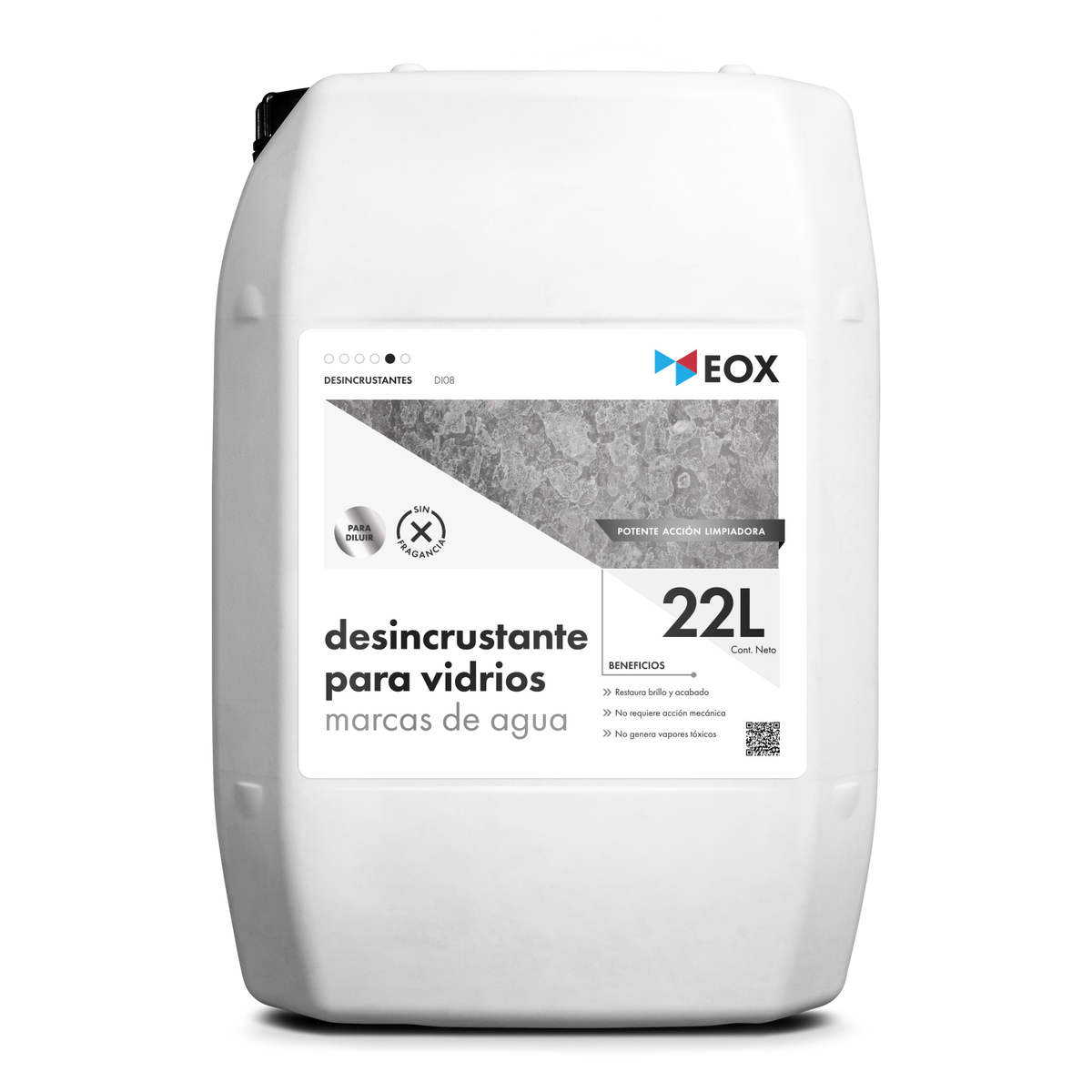 [DI08] Desincrustante para Vidrios | Restauración Profunda