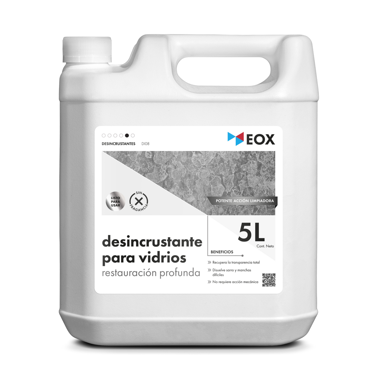 [DI08] Desincrustante para Vidrios | Restauración Profunda