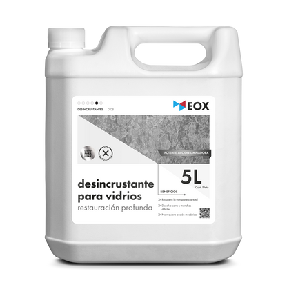 [DI08] Desincrustante para Vidrios | Restauración Profunda