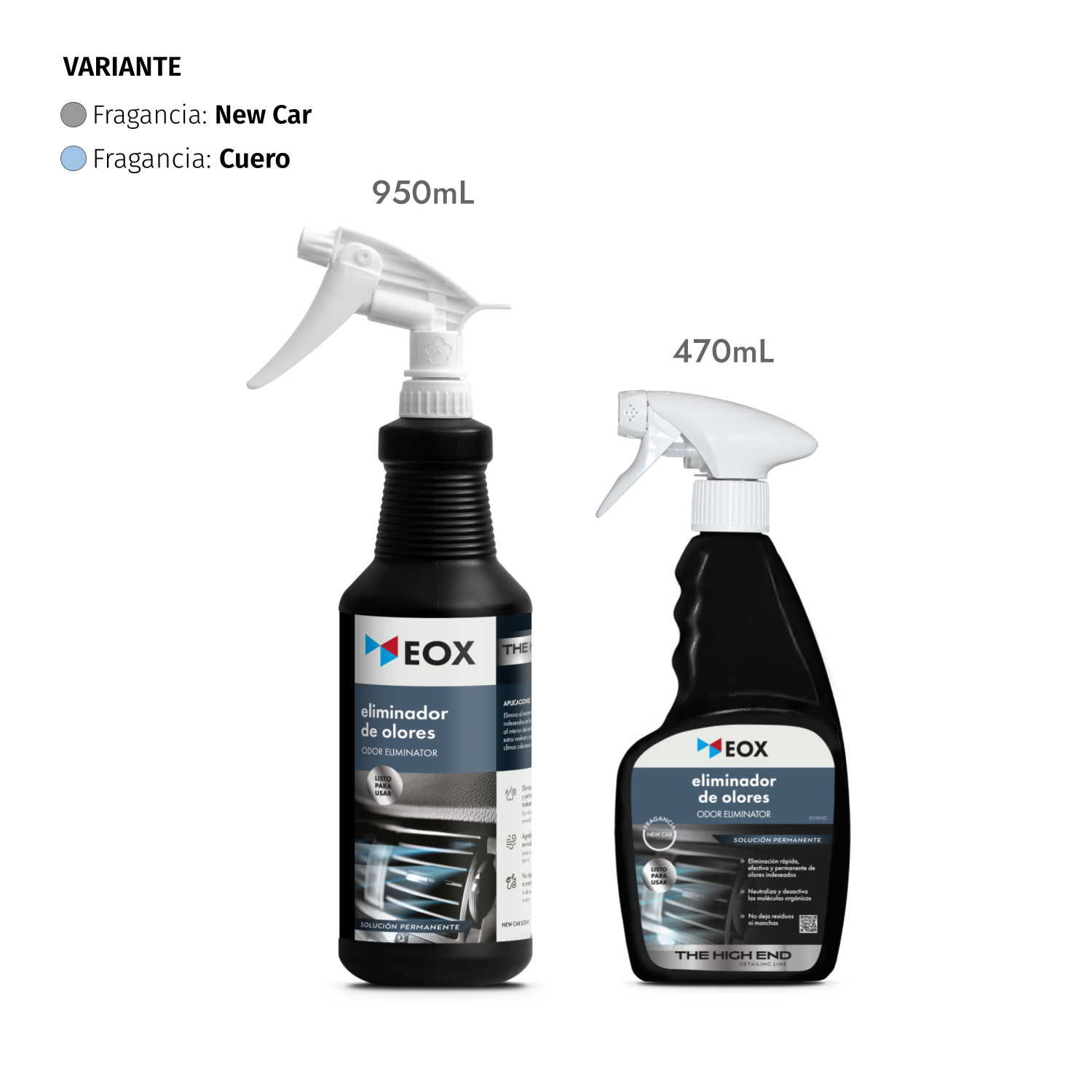 [EO01] Eliminador de Olores | Odor Eliminator New Car c/ Gatillo