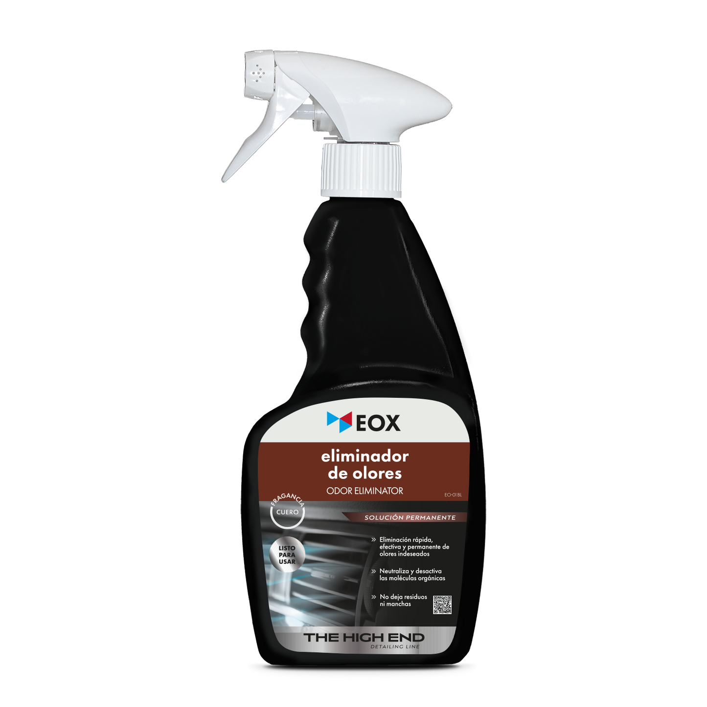 [EO01] Eliminador de Olores | Odor Eliminator Cuero c/ Gatillo