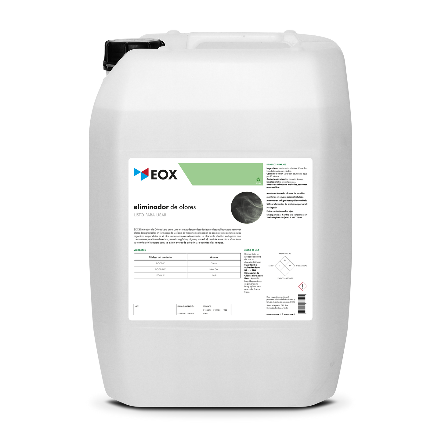 [EO01] Eliminador de Olores | Acción Rápida