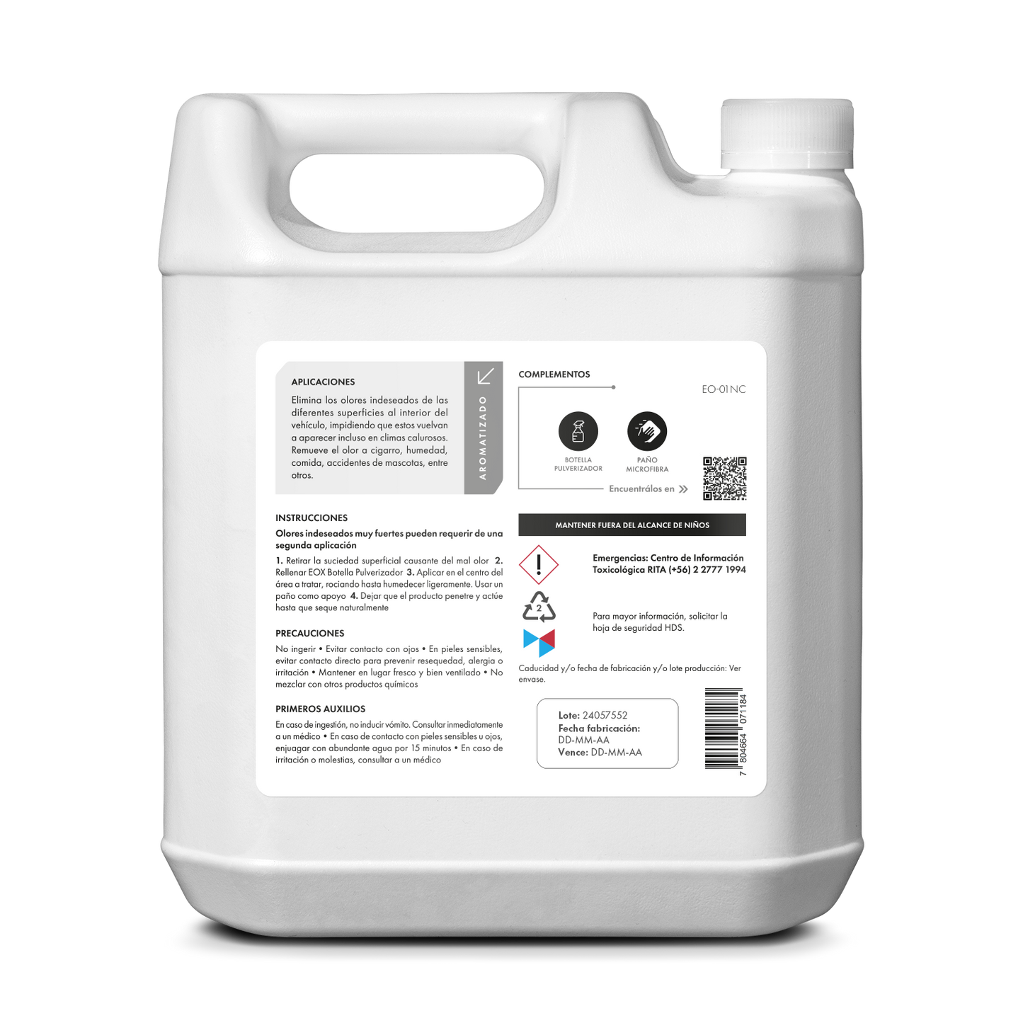 [EO01] Eliminador de Olores | Acción Rápida