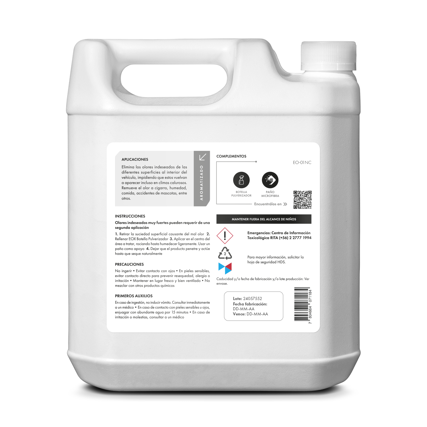 [EO01] Eliminador de Olores | Acción Rápida