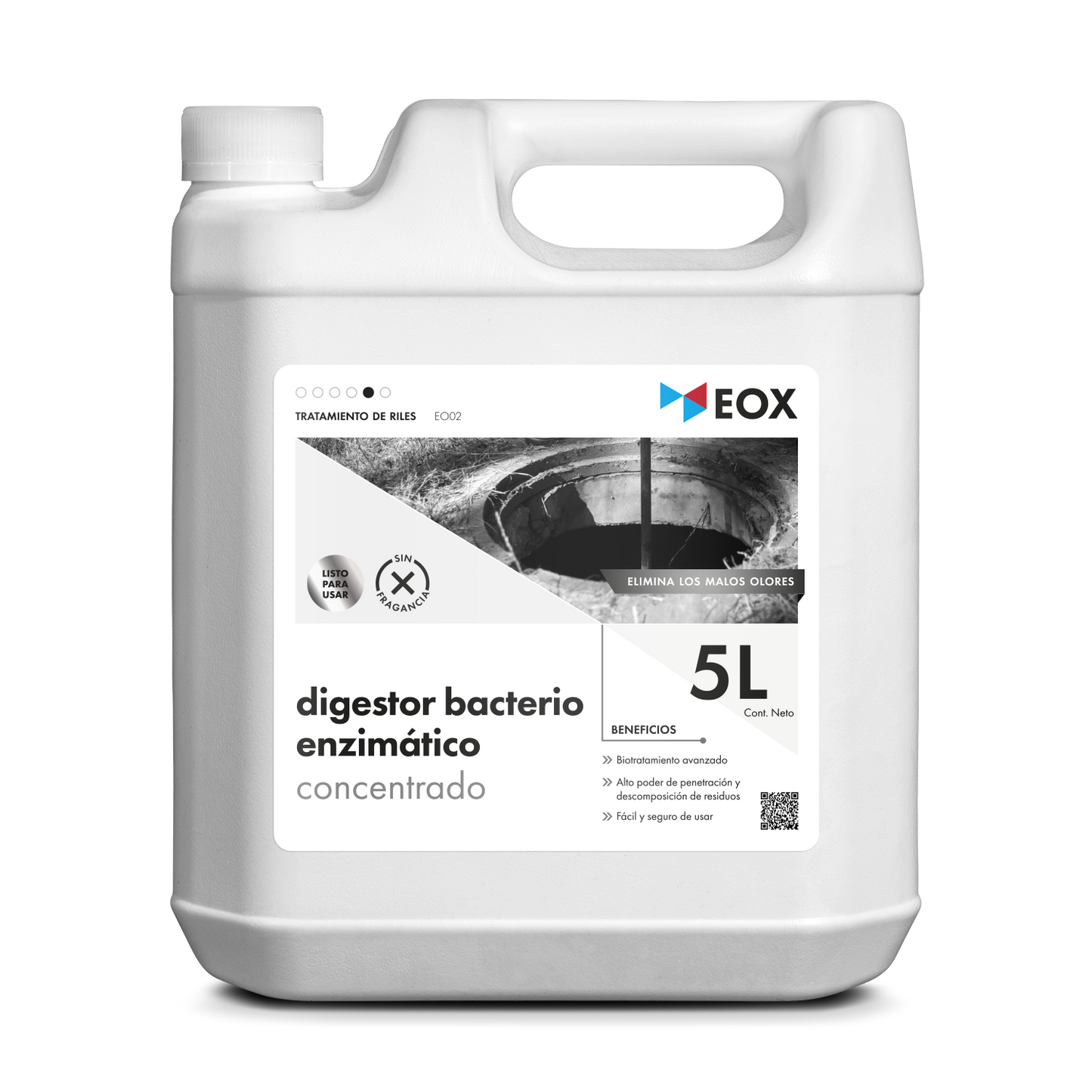 [EO02] Digestor Bacterio Enzimático | Concentrado
