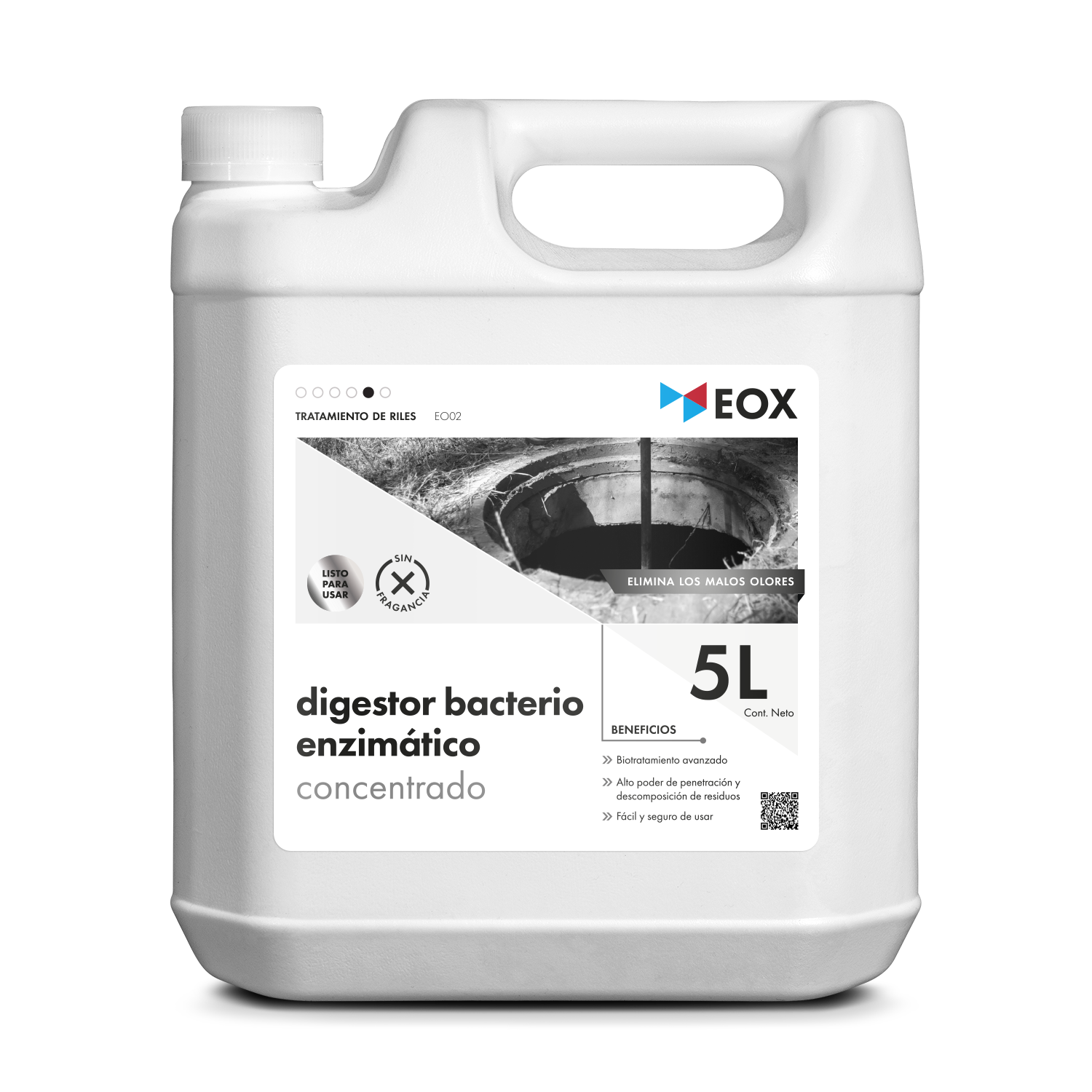 [EO02] Digestor Bacterio Enzimático | Concentrado