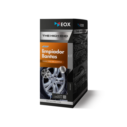 [KIT-DA11] Limpiador de Llantas | Incluye Paño Microfibra 40x40