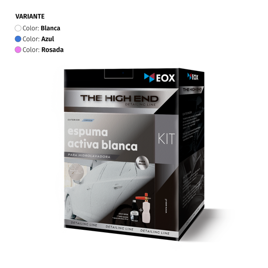 [KIT-SA10] Espuma Activa Blanca | Incluye Botella Espumador 1 L