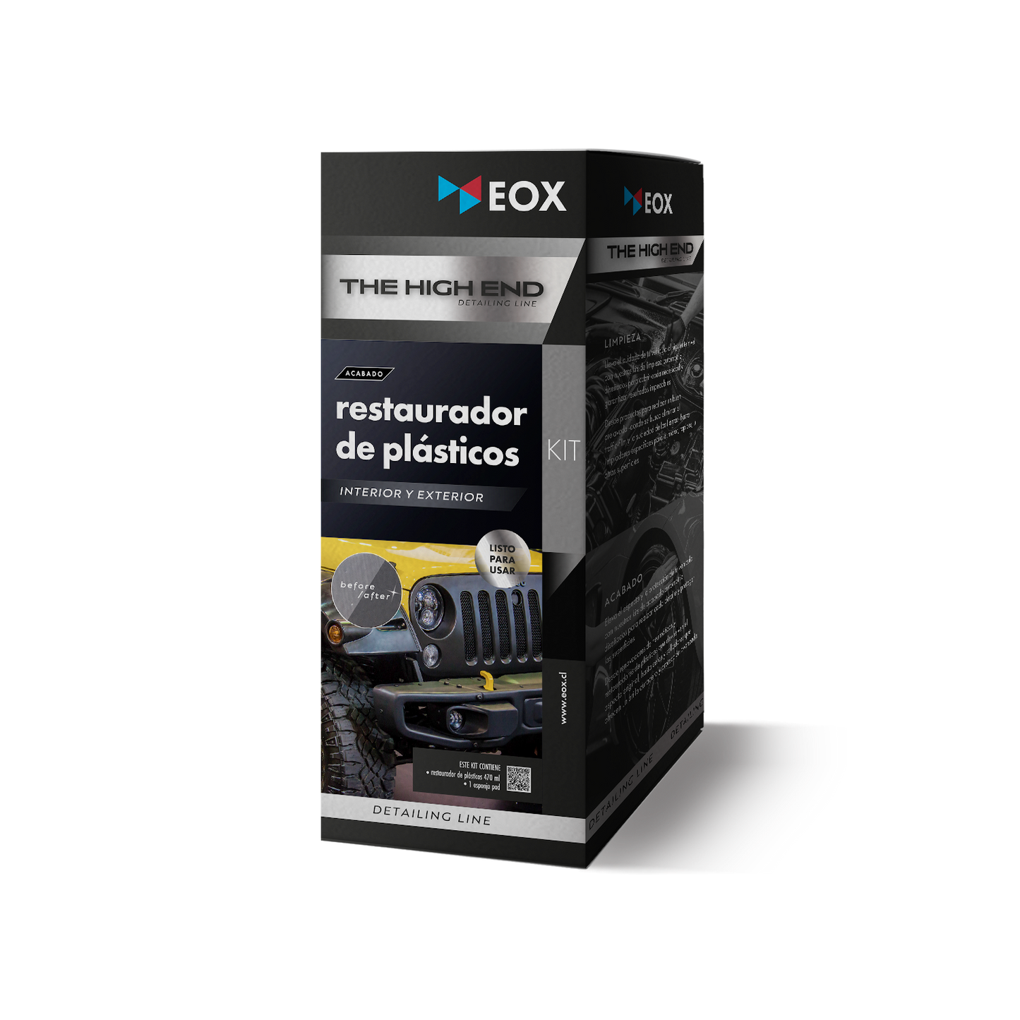 [KIT-SE02] Restaurador de Plásticos | Incluye Esponja Pad