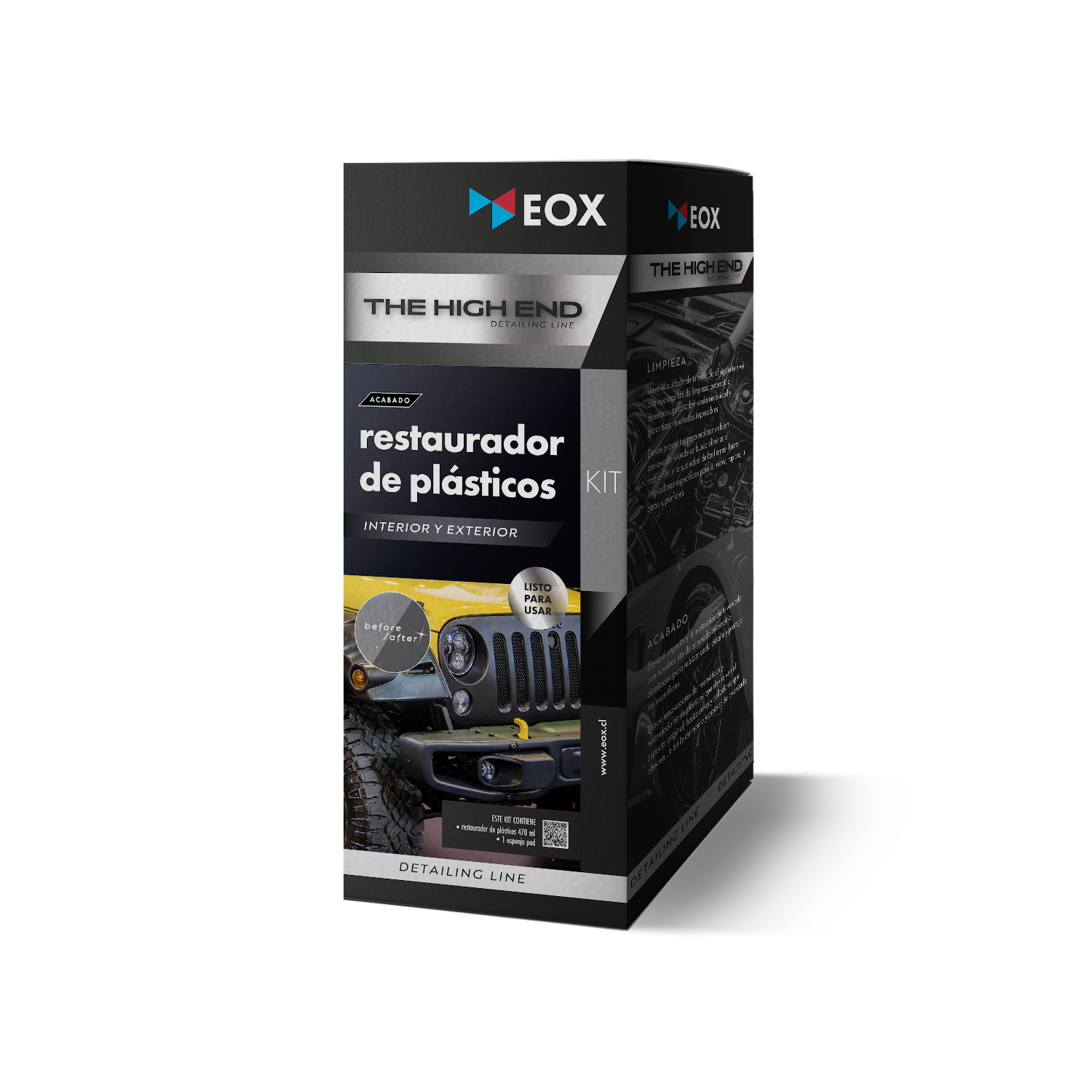 [KIT-SE02] Restaurador de Plásticos | Incluye Esponja Pad