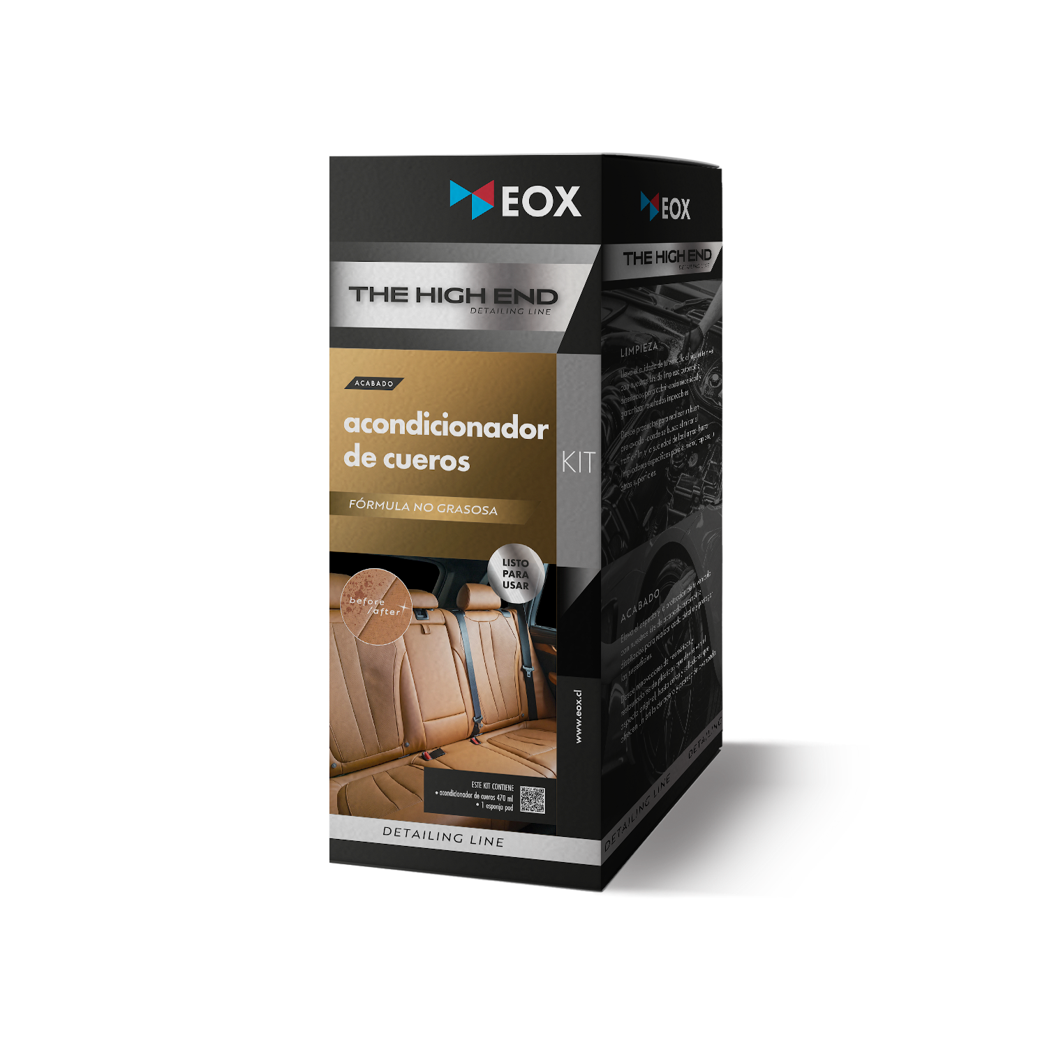 [KIT-SE03] Acondicionador de Cueros | Incluye Esponja Pad