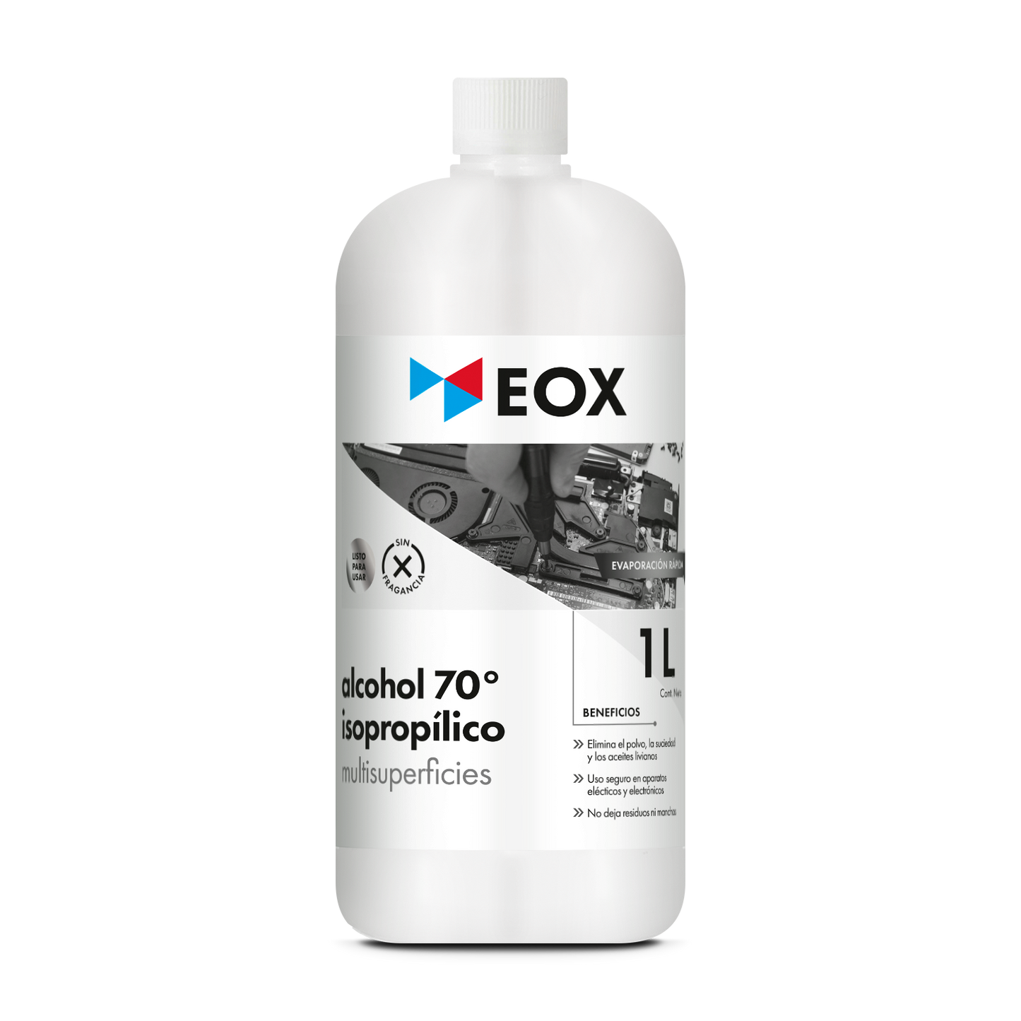 [LD25] Alcohol 70° Isopropílico | Multisuperficies