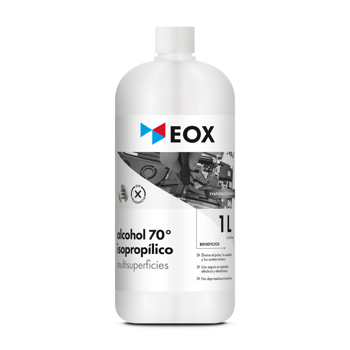 [LD25] Alcohol 70° Isopropílico - Botella 1 L