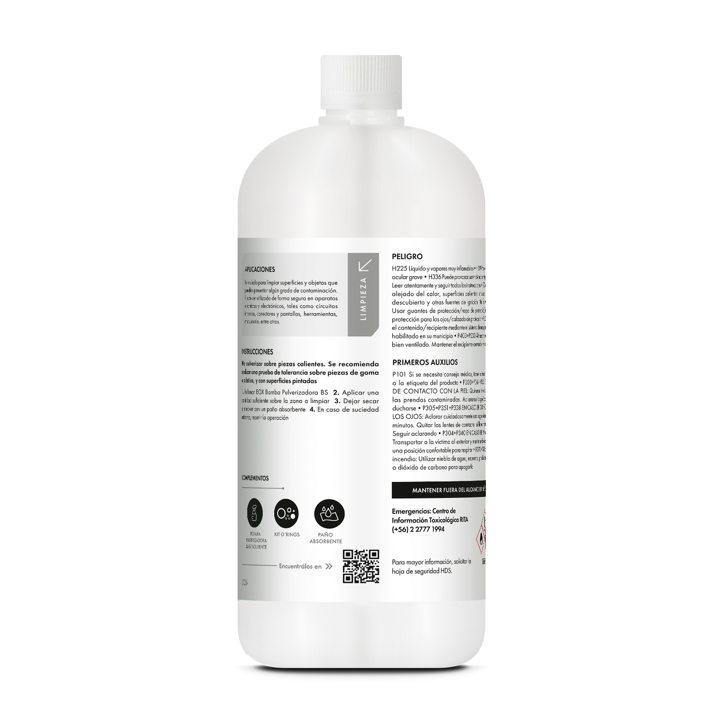 [LD25] Alcohol 70° Isopropílico | Multisuperficies