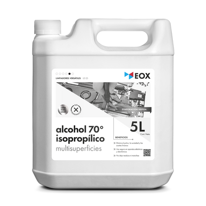 [LD25] Alcohol 70° Isopropílico | Multisuperficies