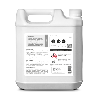 [LD25] Alcohol 70° Isopropílico | Multisuperficies