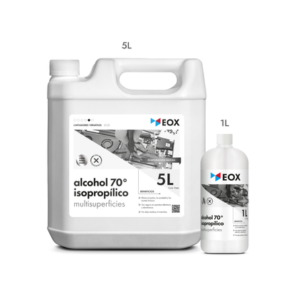 [LD25] Alcohol 70° Isopropílico | Multisuperficies