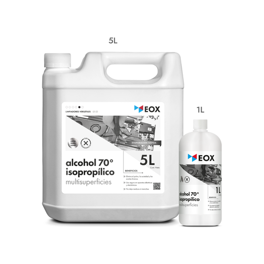 [LD25] Alcohol 70° Isopropílico | Multisuperficies