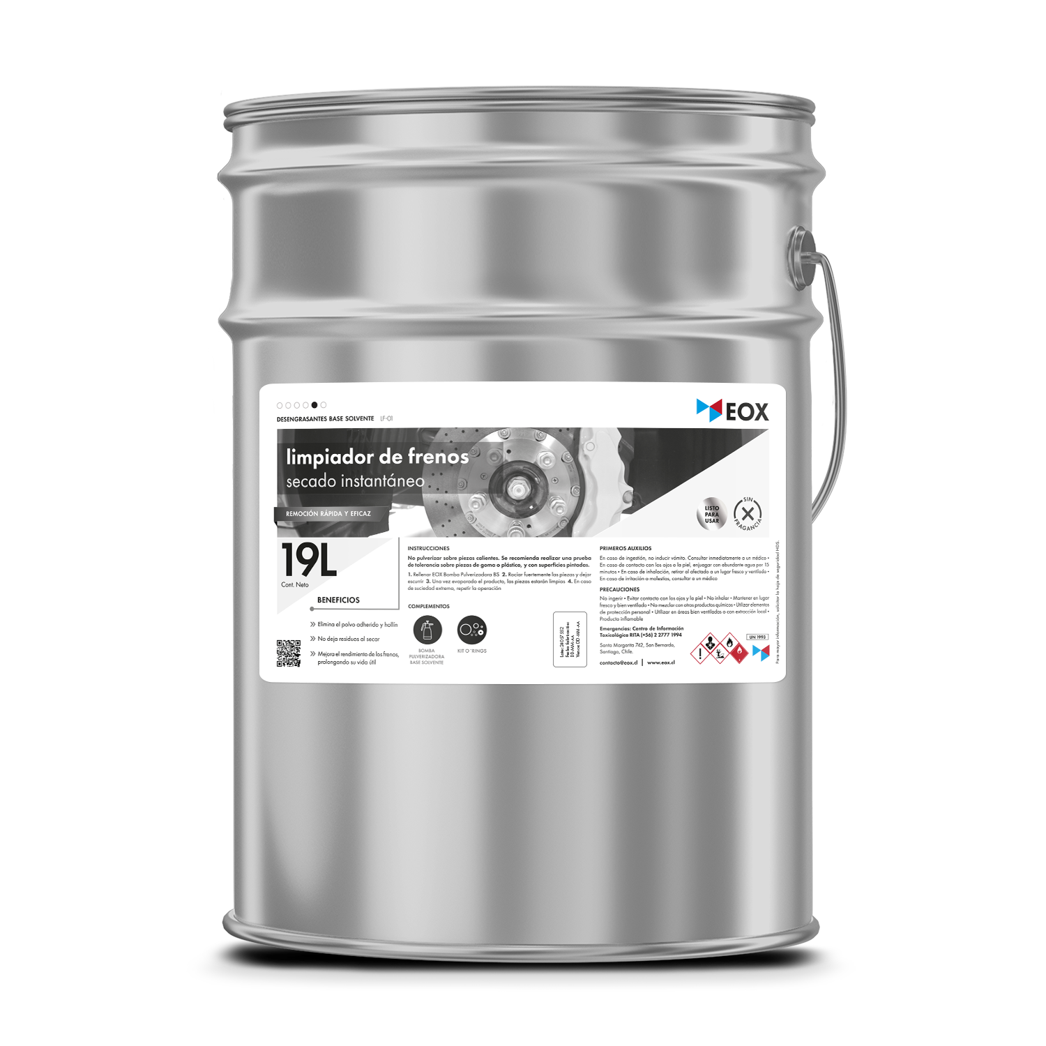 [LF01] Limpiador de Frenos | Secado Instantáneo