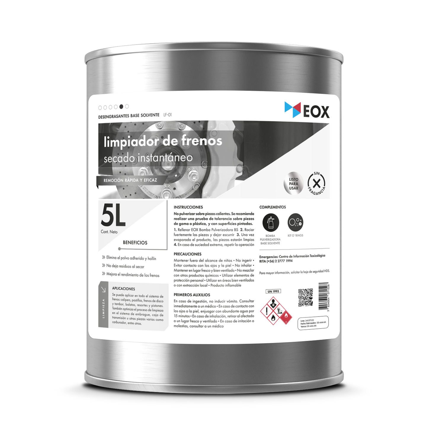 [LF01] Limpiador de Frenos | Secado Instantáneo
