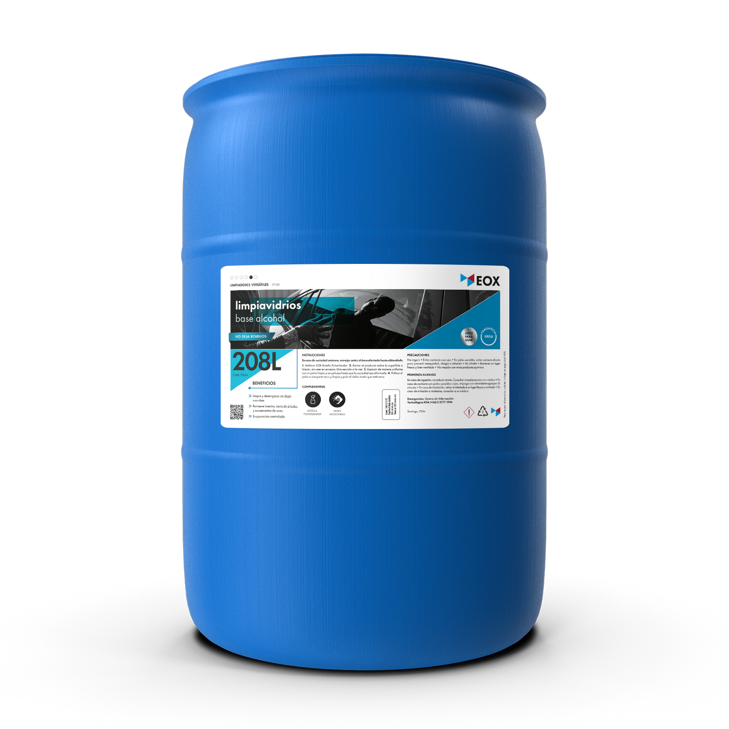 [LP04] Limpiavidrios | Base Alcohol