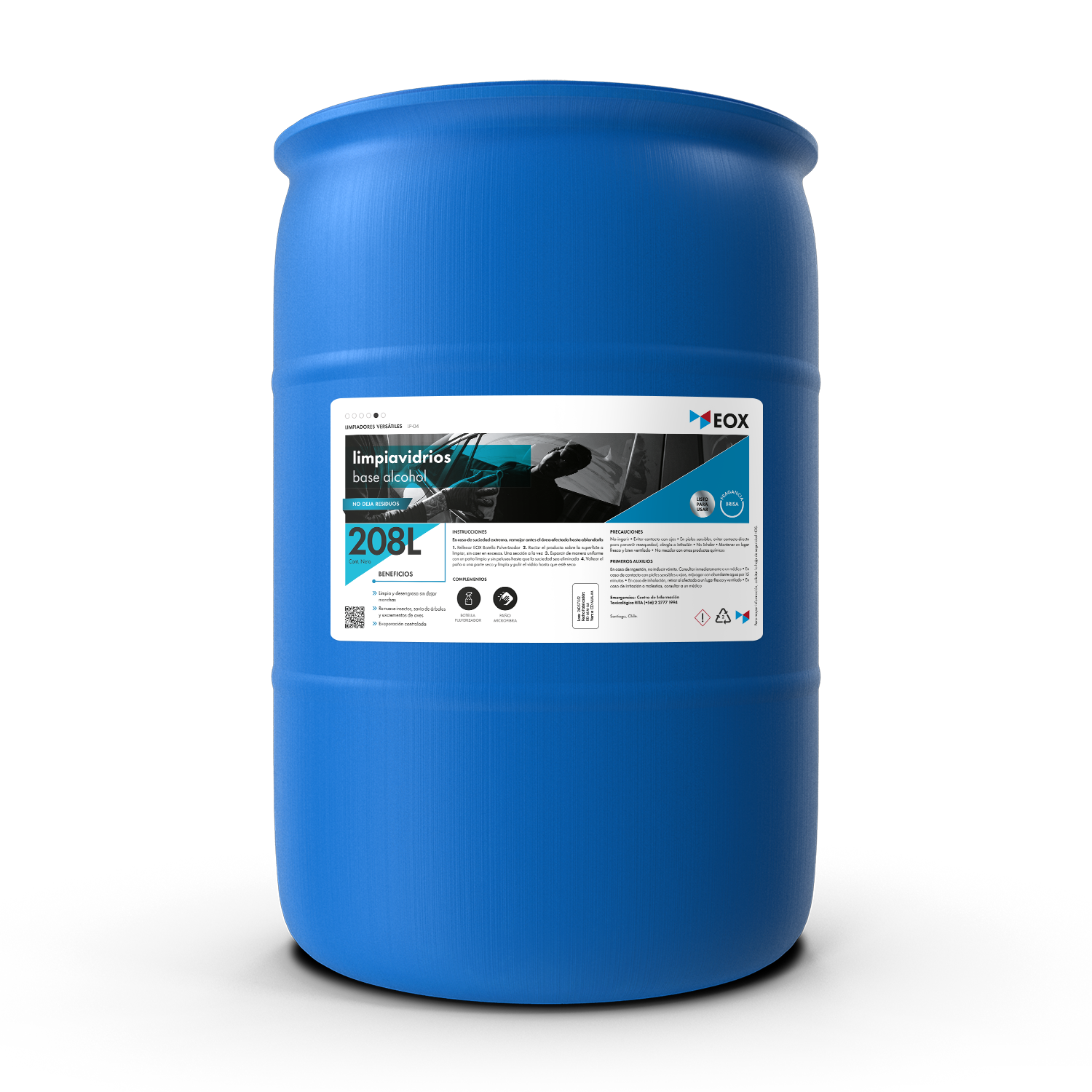 [LP04] Limpiavidrios | Base Alcohol