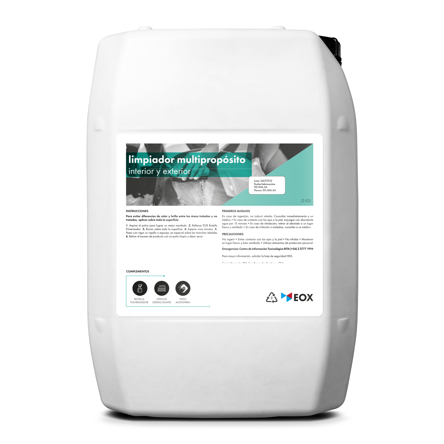 [LT03] Limpiador Multipropósito | Interior y Exterior