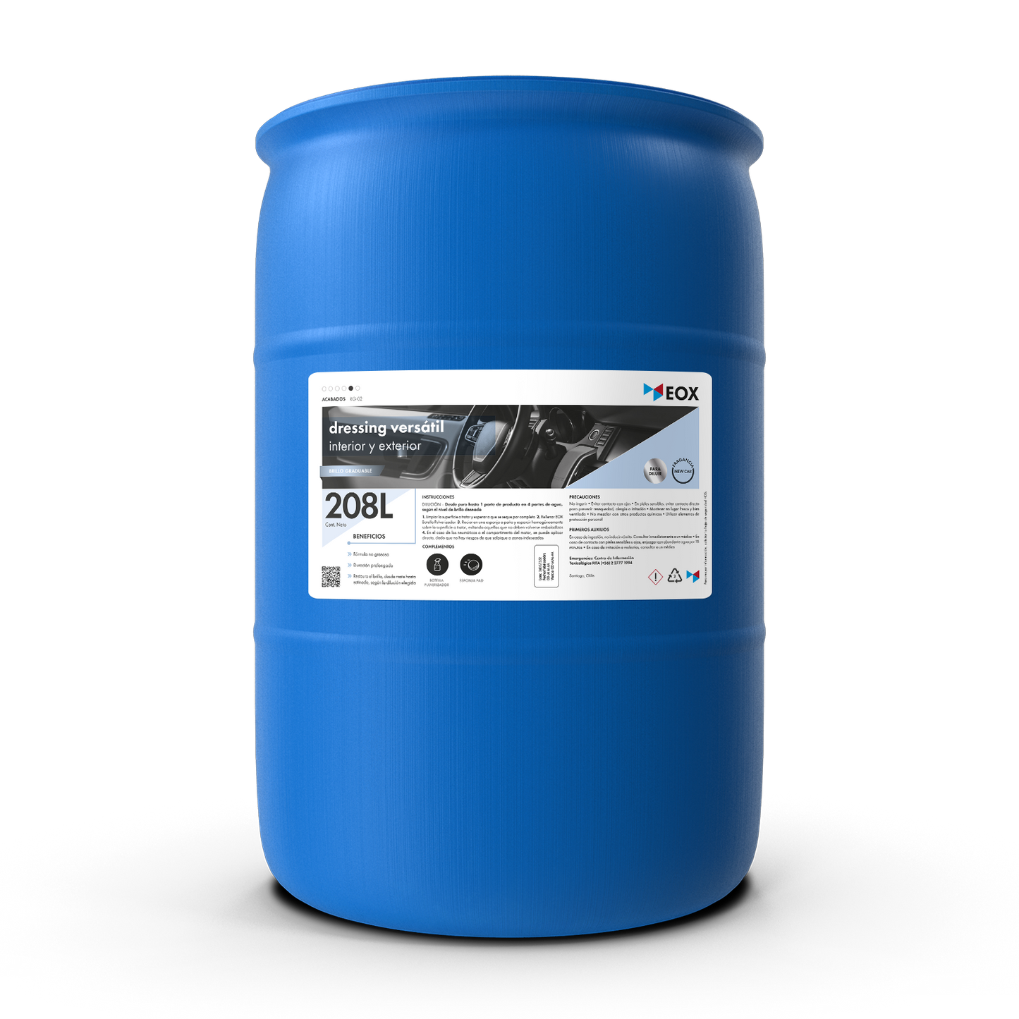 [RG02] Acondicionador Gomas y Plásticos | Interior y Exterior