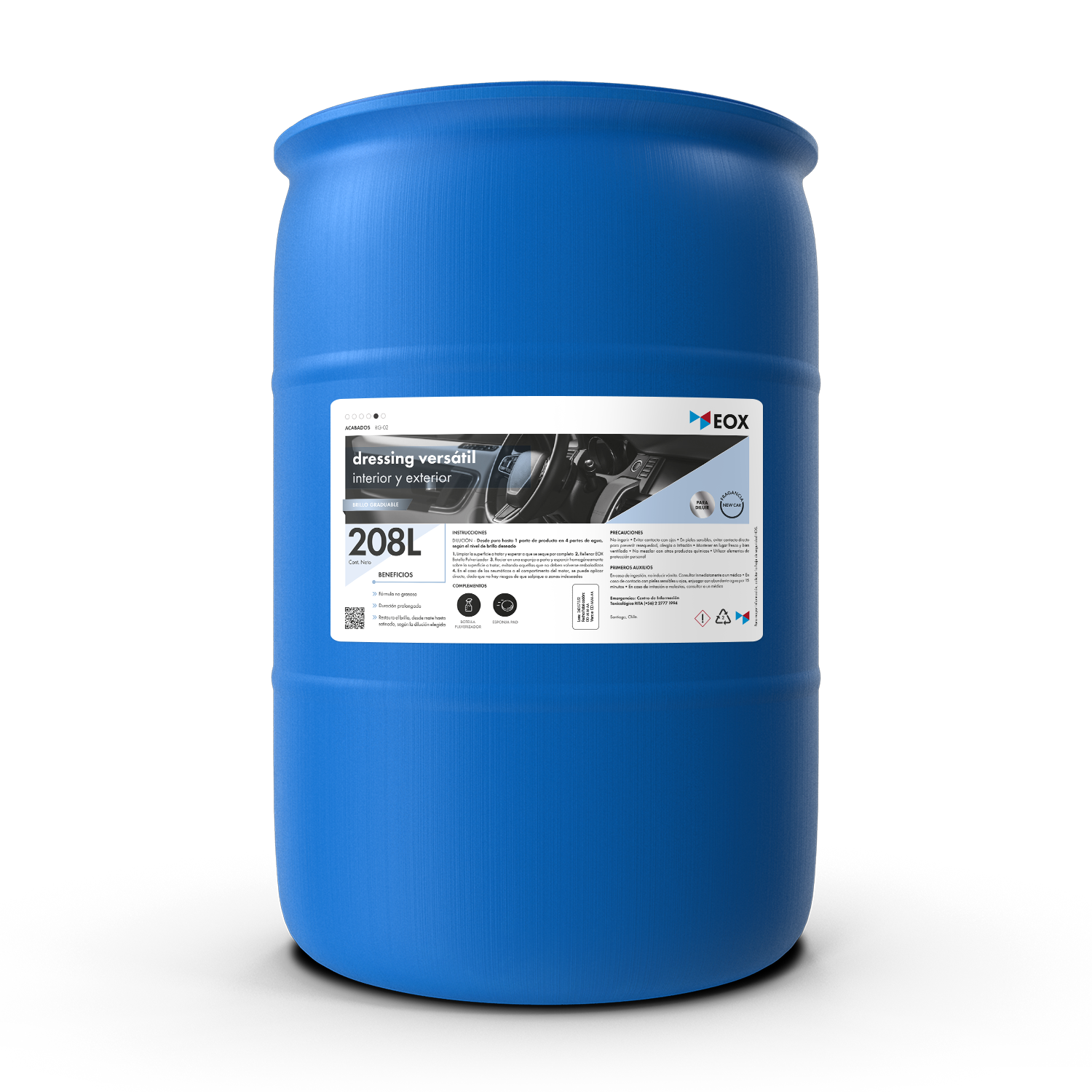 [RG02] Acondicionador Gomas y Plásticos | Interior y Exterior