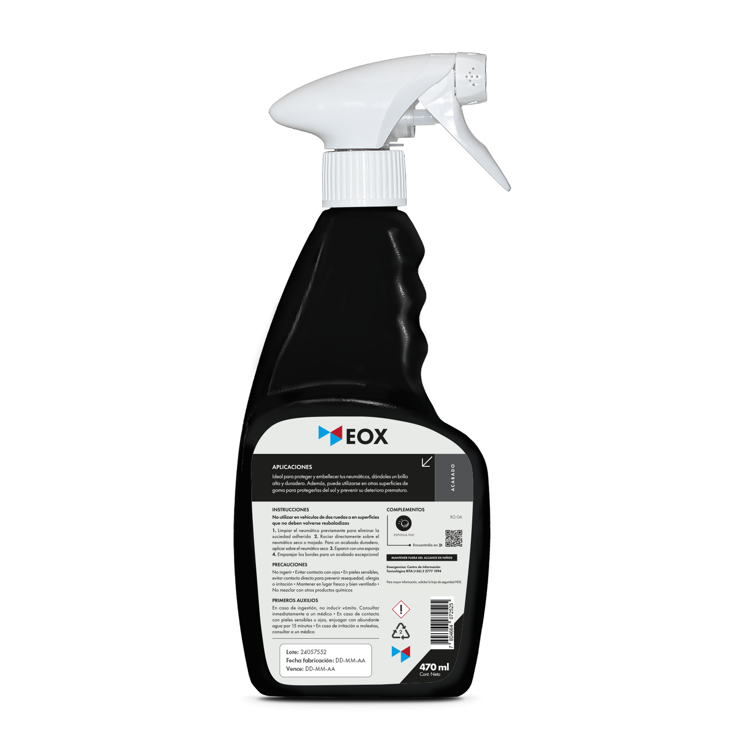 [RG04] Renovador de Neumáticos | Tire Shine c/ Gatillo