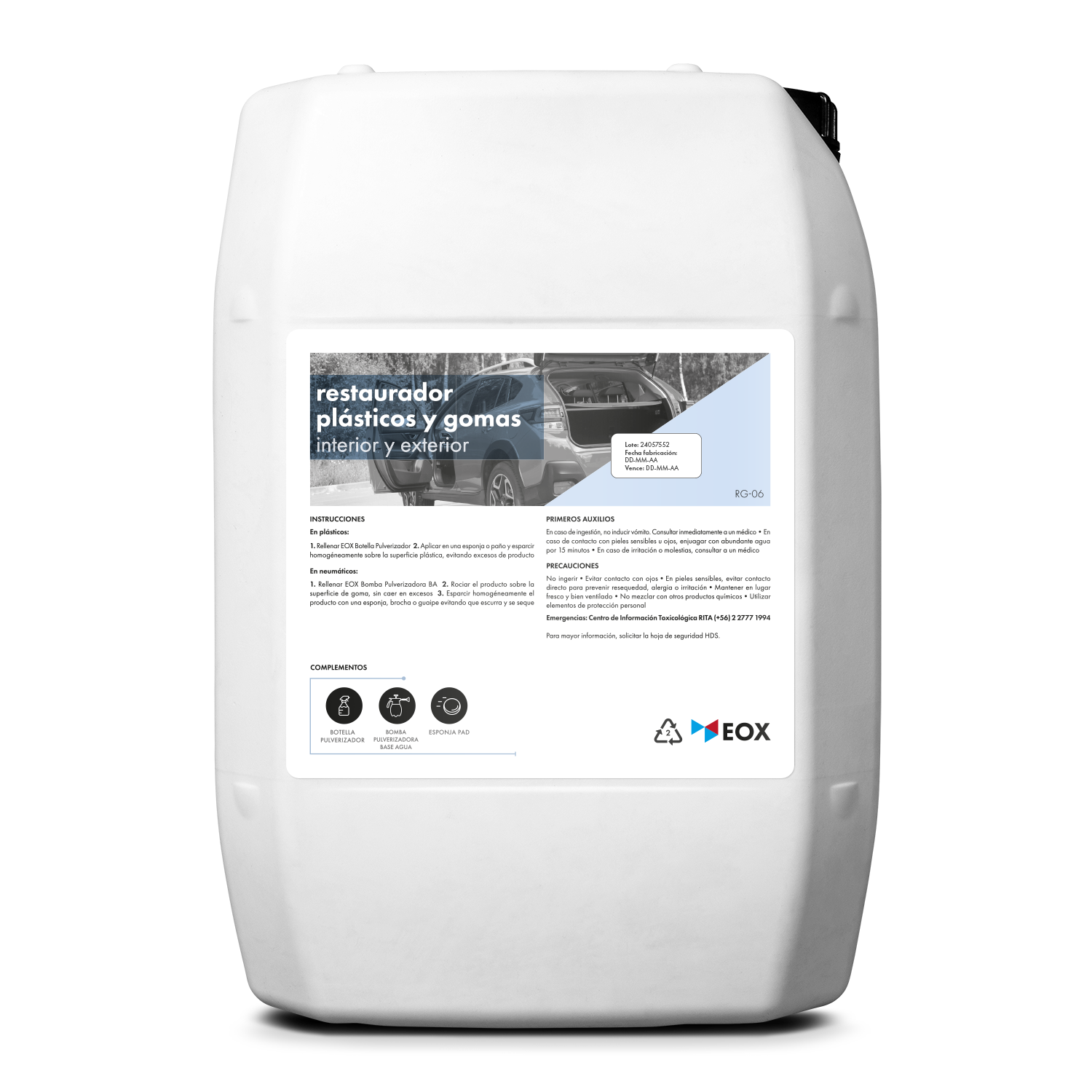 [RG06] Restaurador de Plásticos y Gomas | Interior y Exterior