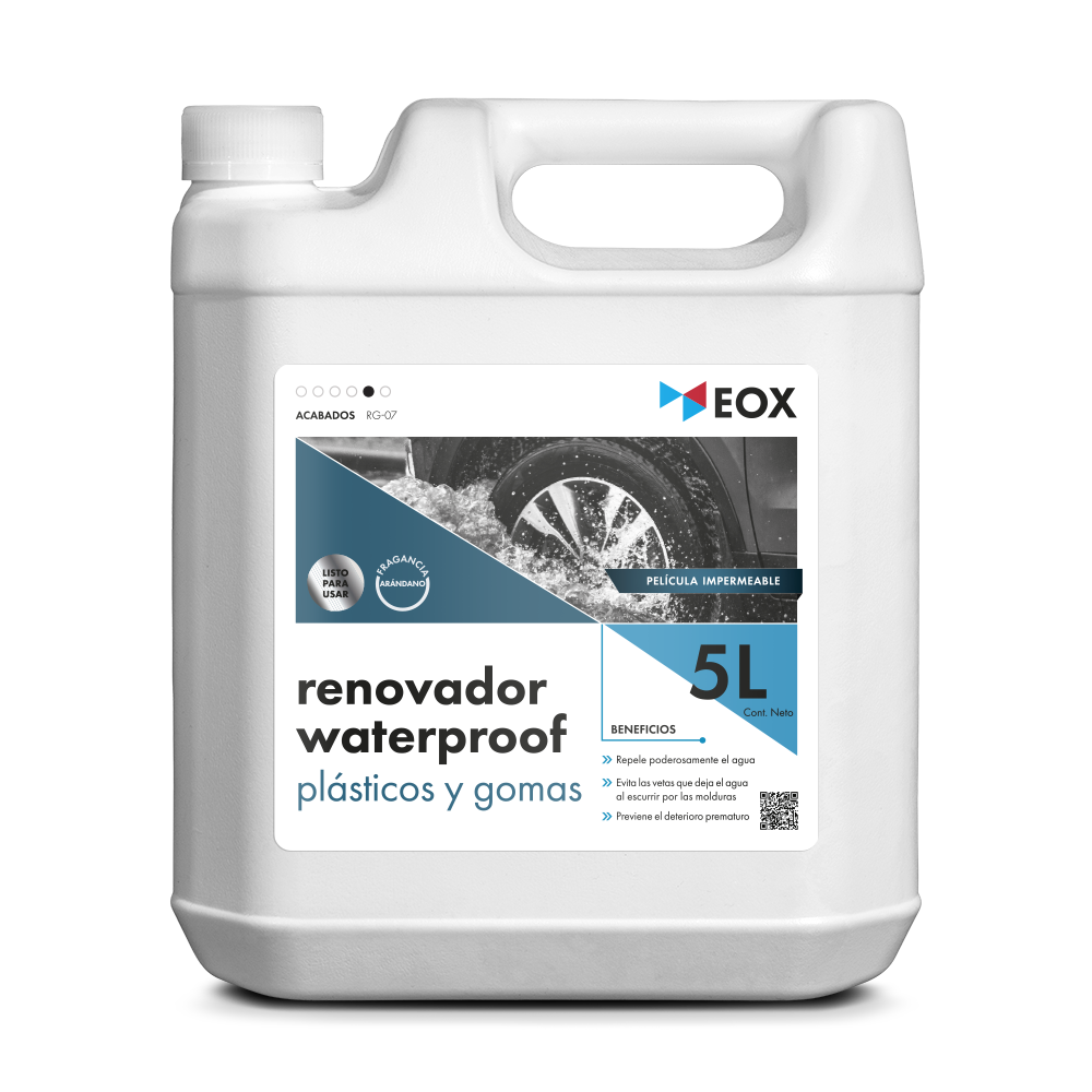 [RG07] Renovador Waterproof | Plásticos y Gomas