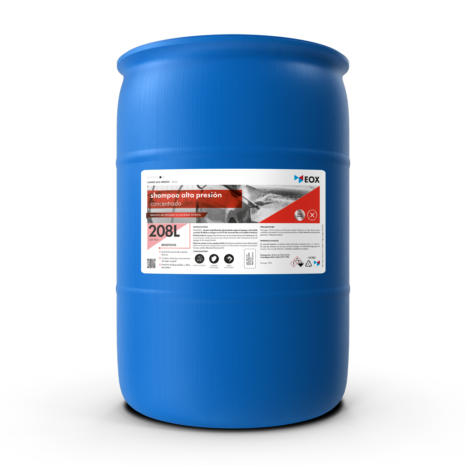 [SA02] Shampoo Alta Presión | Concentrado