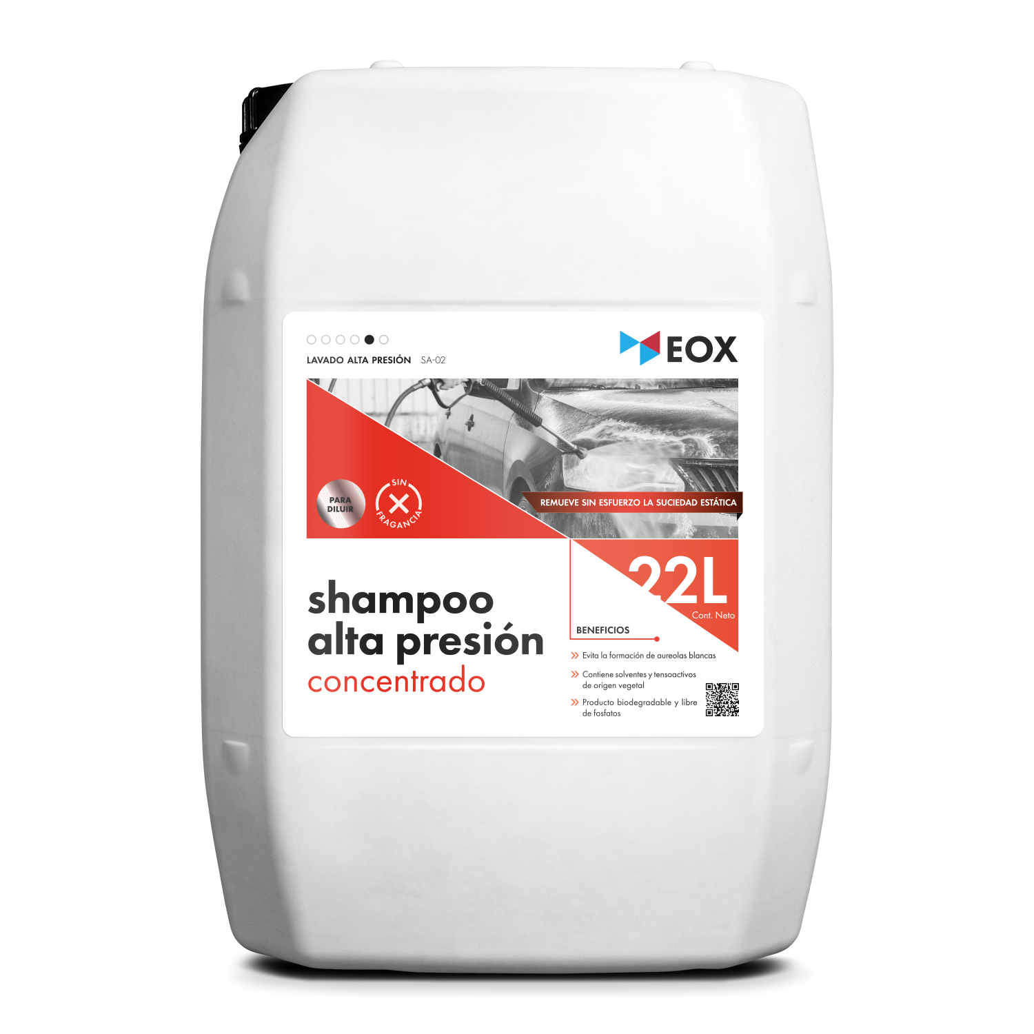 [SA02] Shampoo Alta Presión | Concentrado