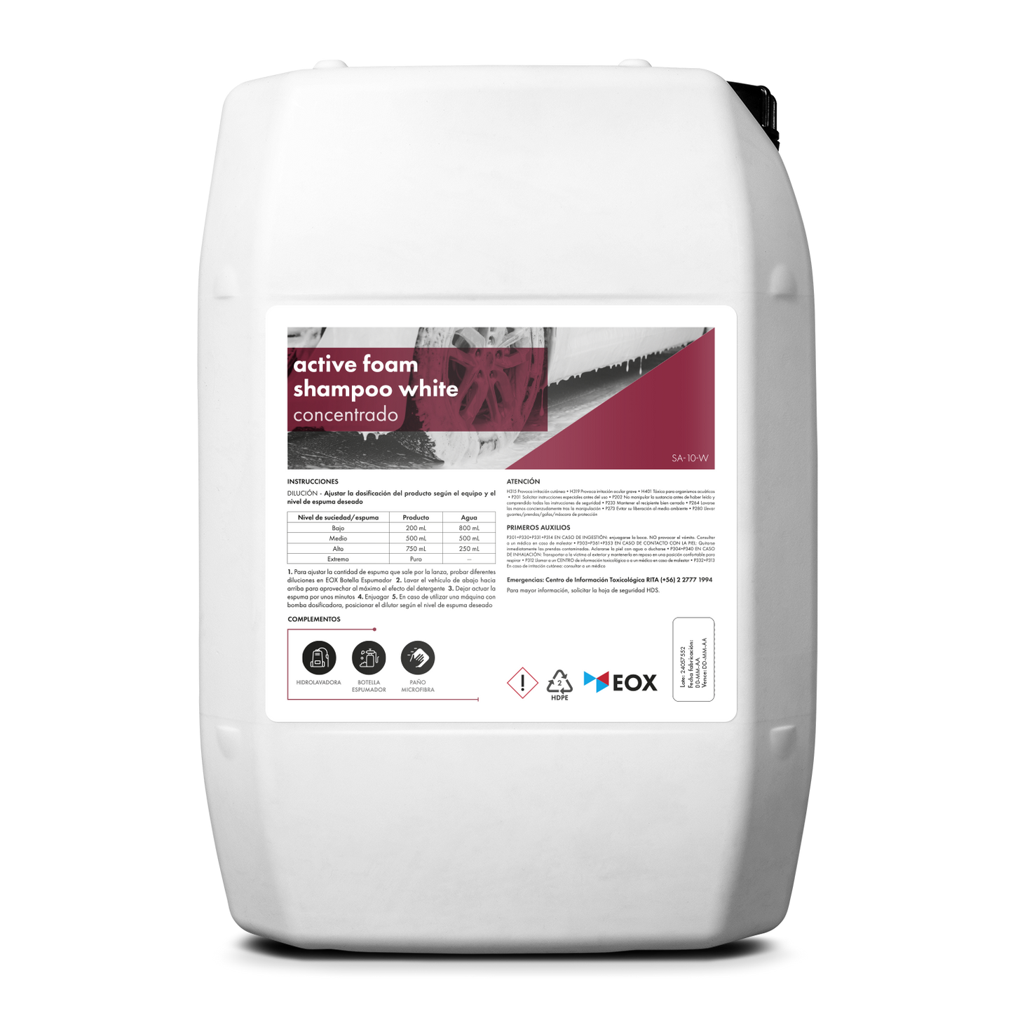 [SA10] Espuma Activa | Concentrado