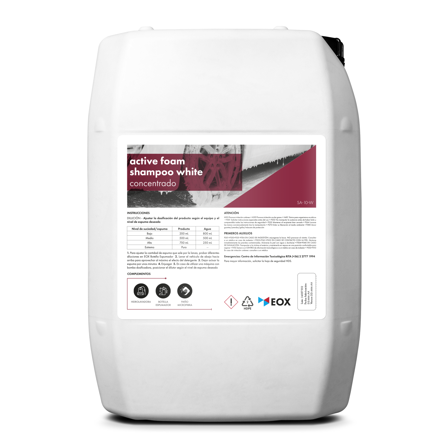 [SA10] Espuma Activa | Concentrado