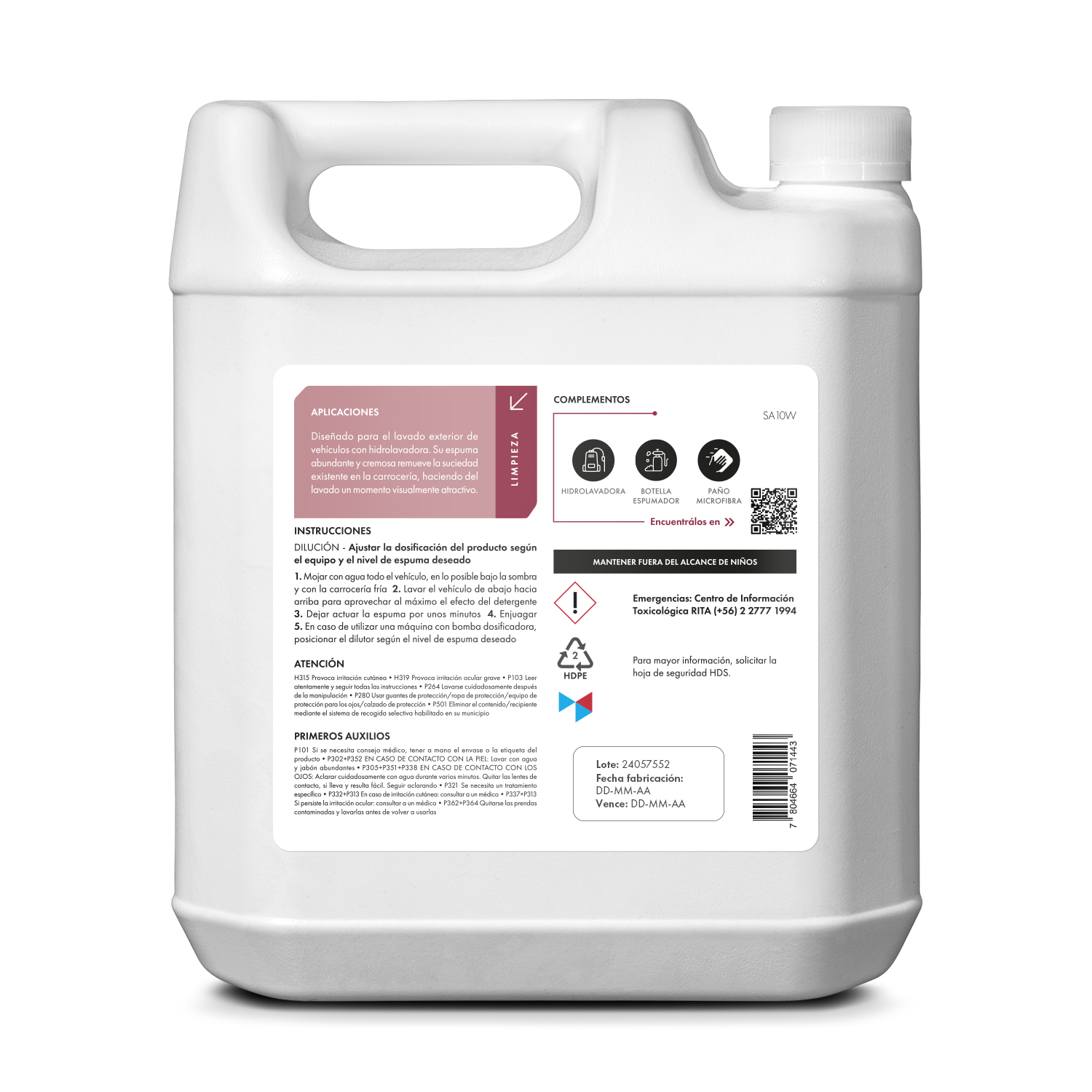 [SA10] Espuma Activa | Concentrado