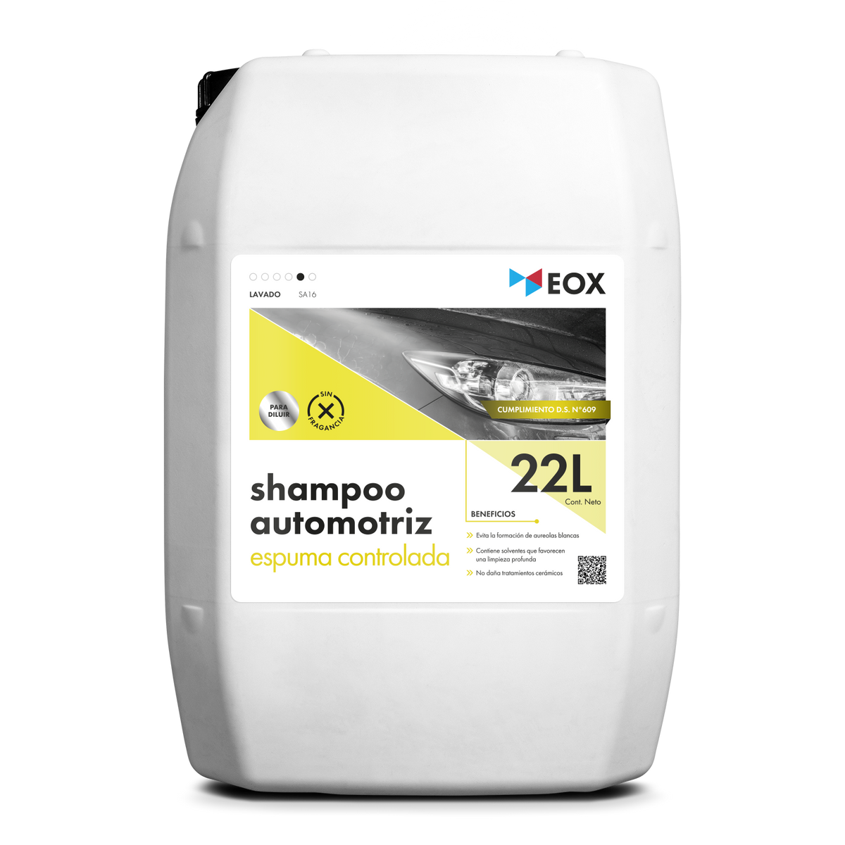 [SA16] Shampoo Automotriz | Espuma Controlada
