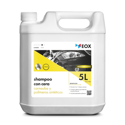 [SA18] Shampoo con Cera | Carnauba y Polímeros Sintéticos