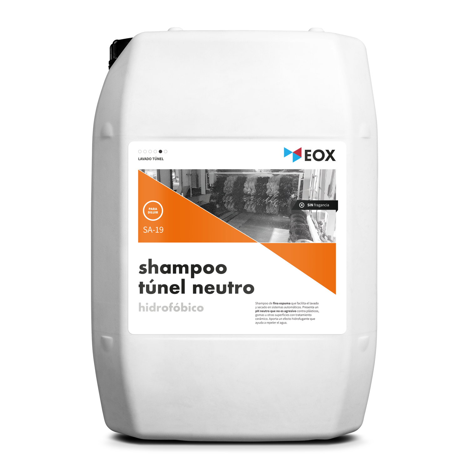 [SA19] Shampoo Túnel Neutro | Hidrofóbico