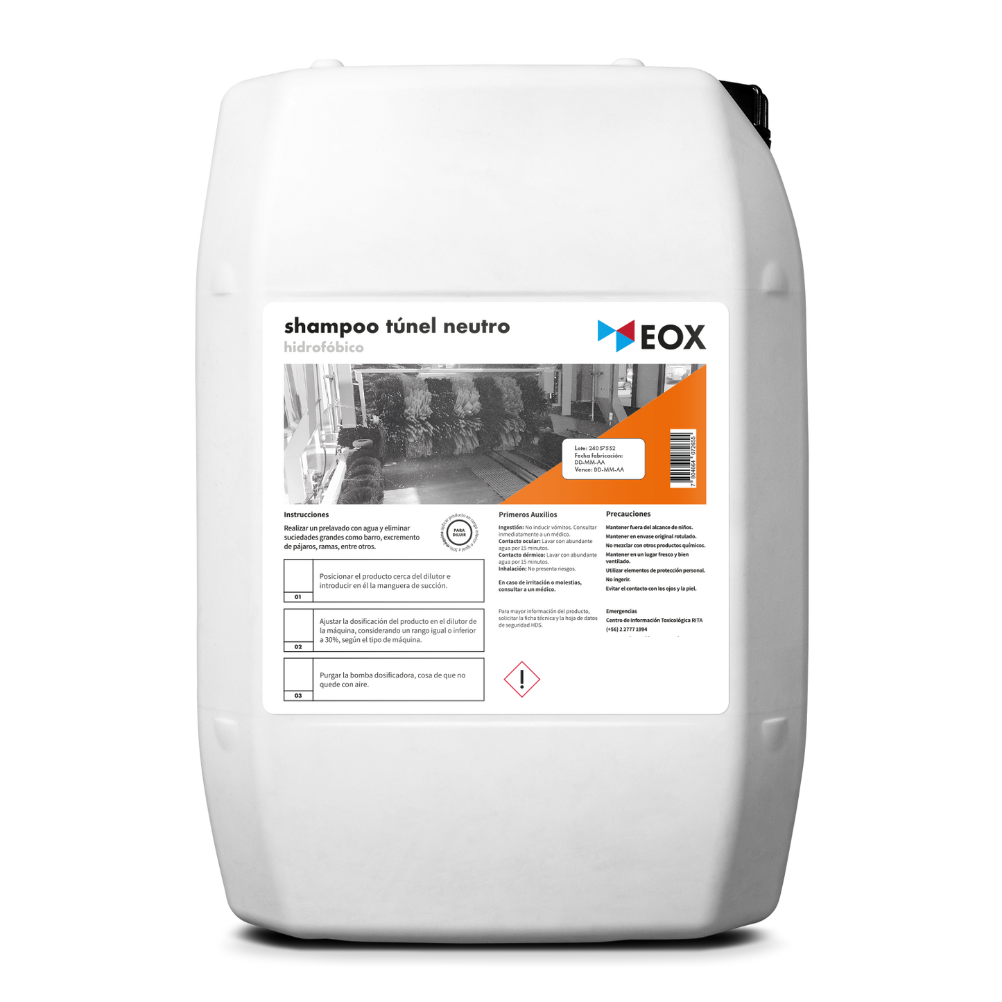 [SA19] Shampoo Túnel Neutro | Hidrofóbico