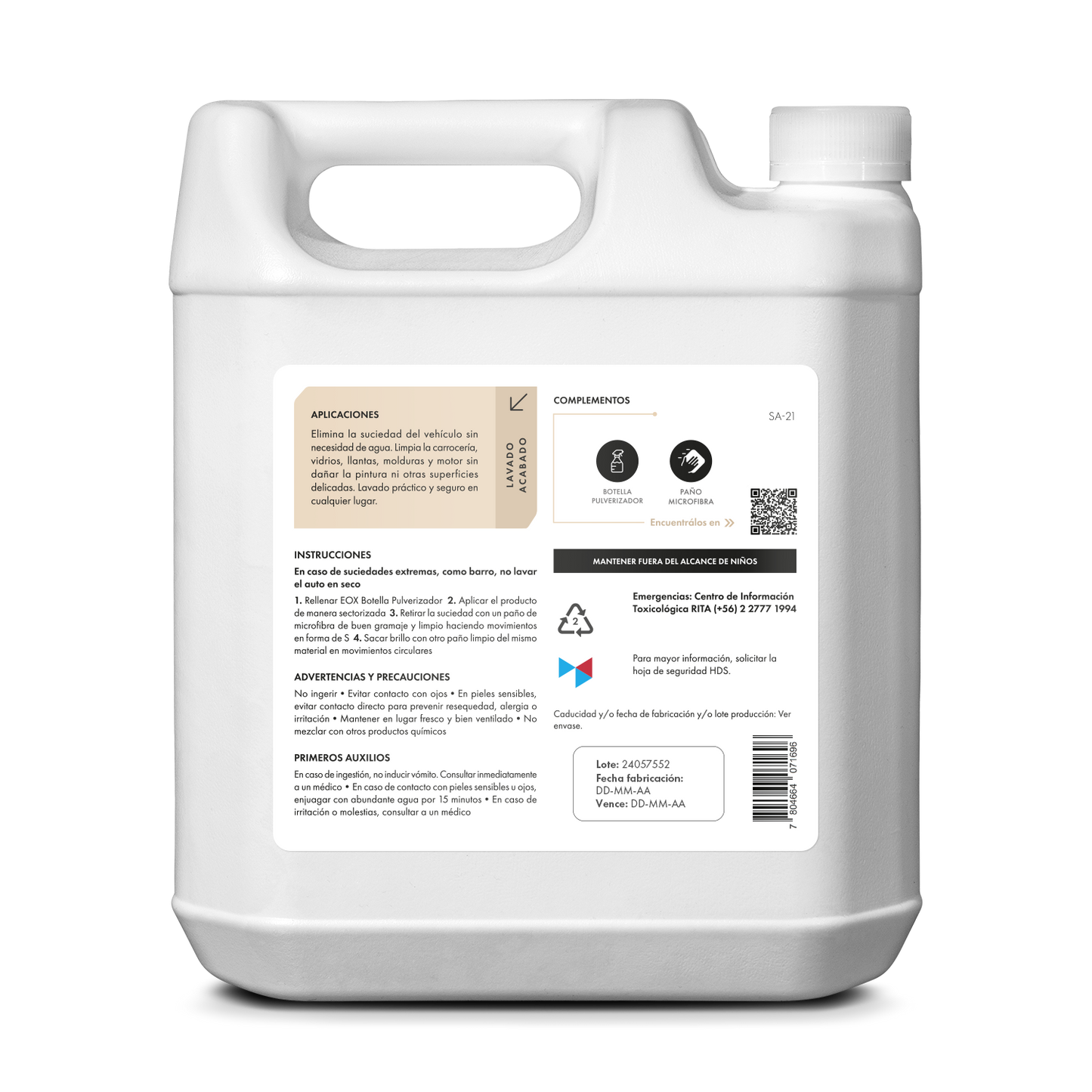 [SA21] Lavado en Seco | Carrocería y Vidrios