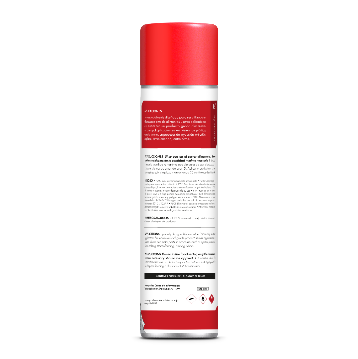 [SD02] Silicona Desmoldante GA | Silicone Mold Release GA Spray