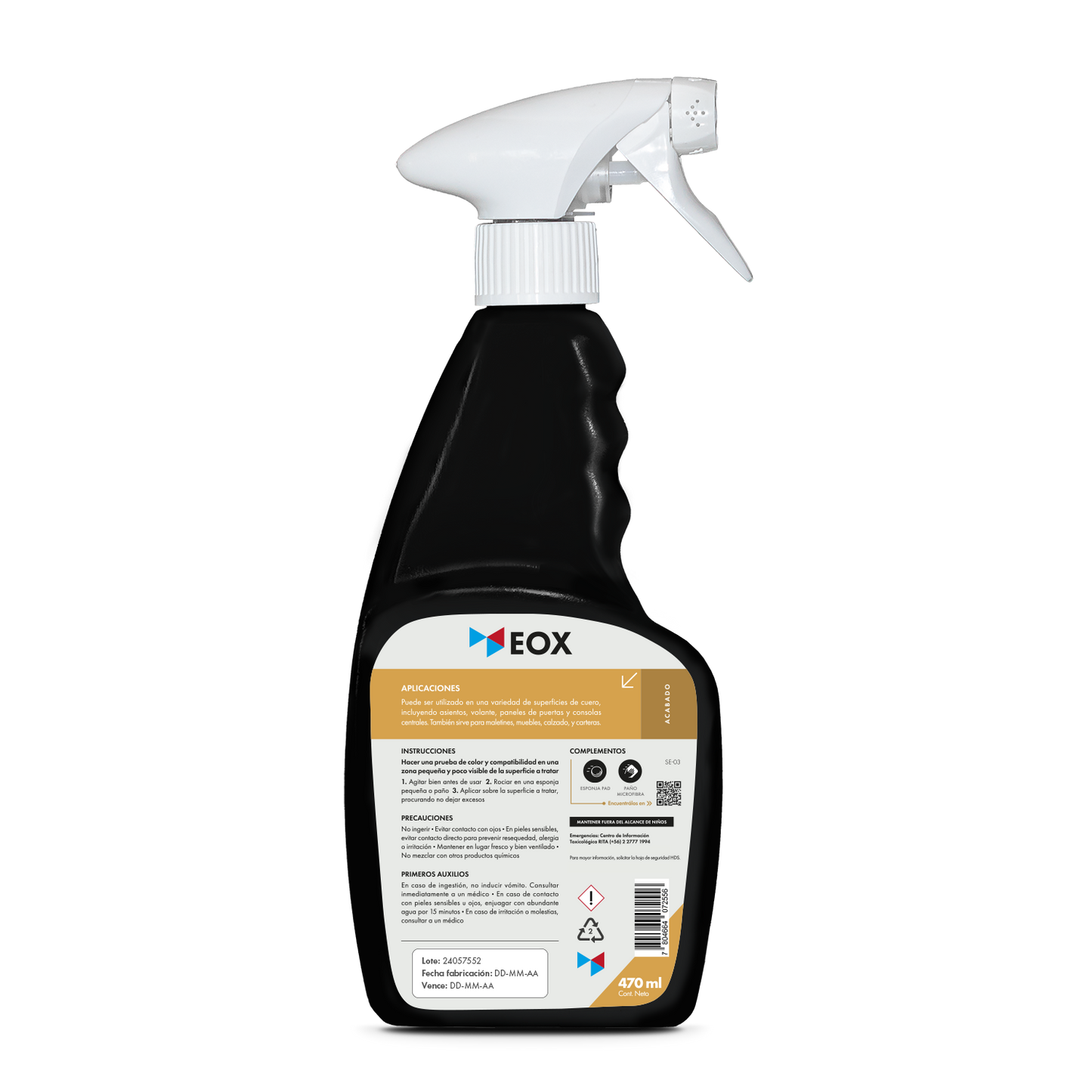 [SE03] Acondicionador de Cueros | Leather Conditioner c/ Gatillo