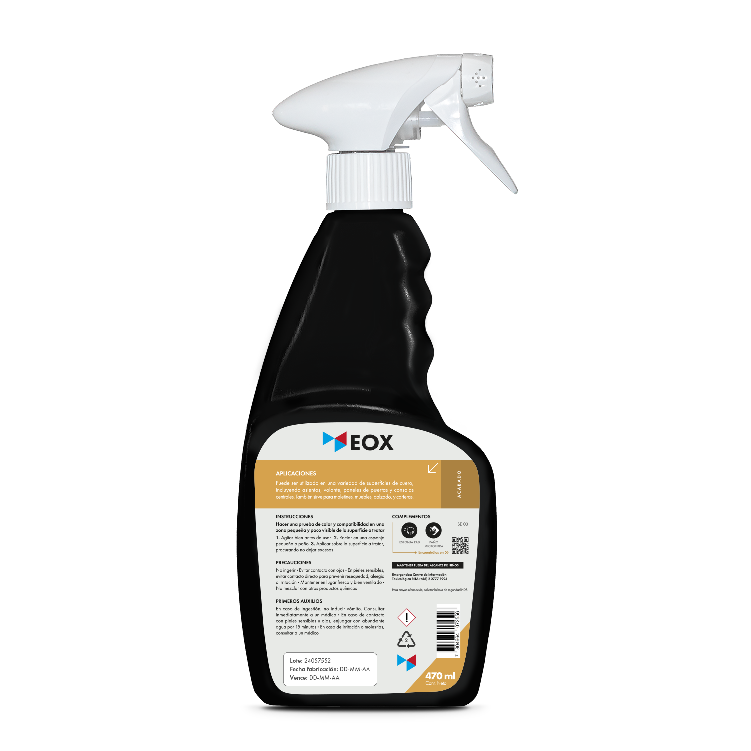 [SE03] Acondicionador de Cueros | Leather Conditioner c/ Gatillo