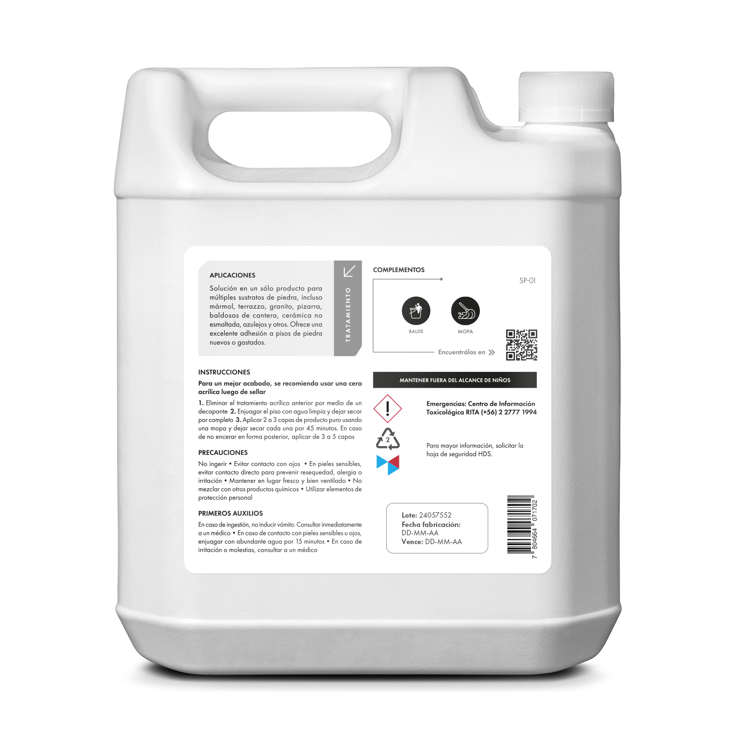 [SP01] Sellador para Pisos | Alta Duración