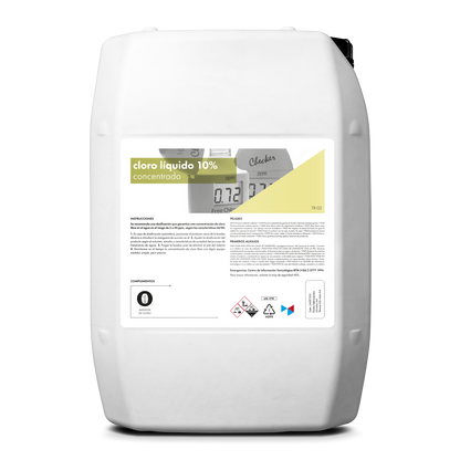 [TR02] Cloro Líquido 10% | Concentrado