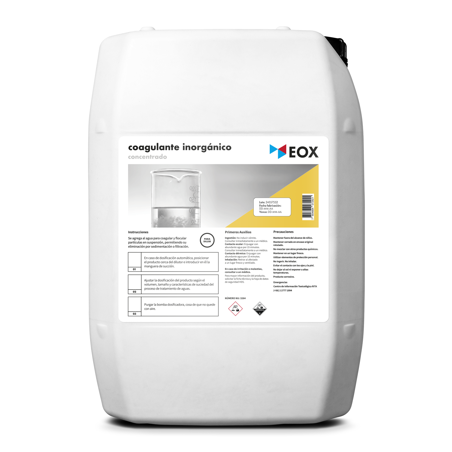 [TR03] Coagulante Inorgánico | Concentrado