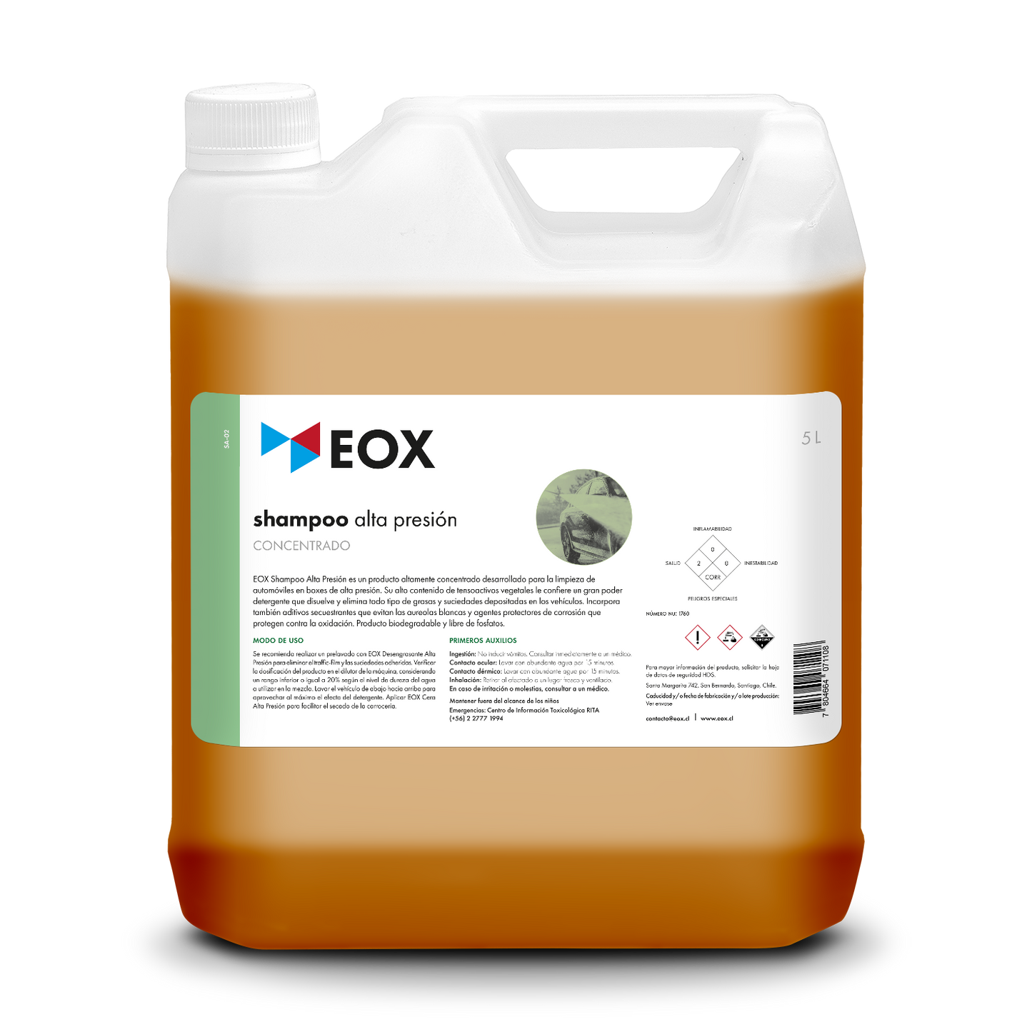 [SA02] Shampoo Alta Presión | Concentrado
