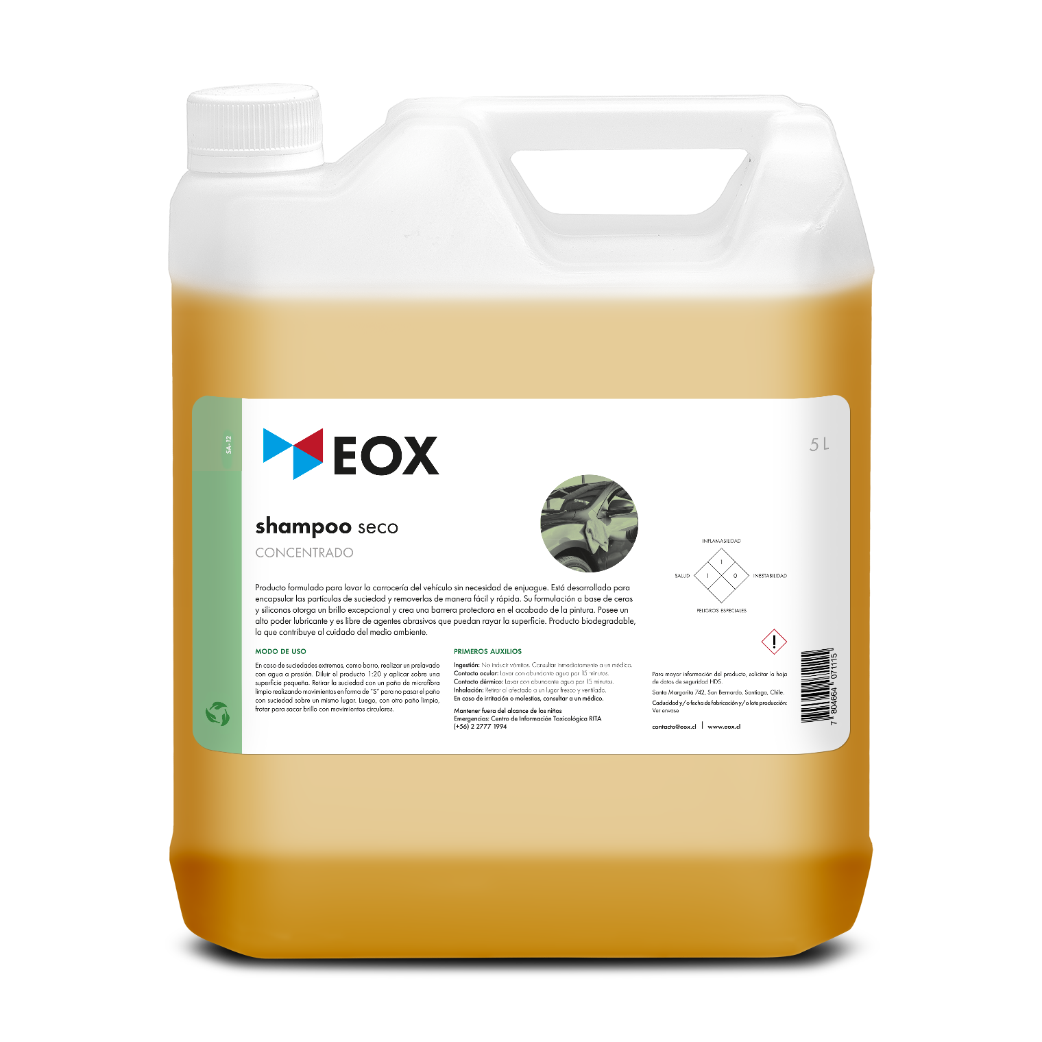 [SA12] Shampoo Seco | Concentrado